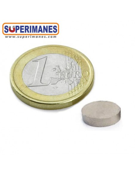 Imán samario disco Ø 10x3 mm