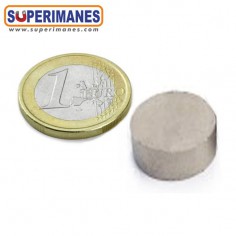 Imán samario disco Ø 20x10 mm
