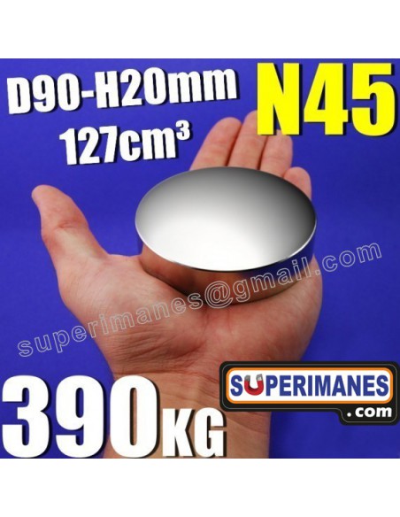 IMÁN NEODIMIO 90x20mm