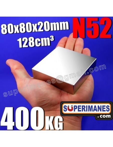 B-80-80-20 XXL Fuerza 400 kg