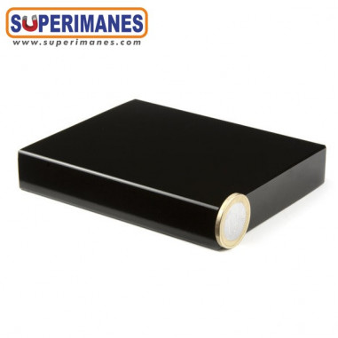 IMÁN NEODIMIO 111x90x20mm NEGRO