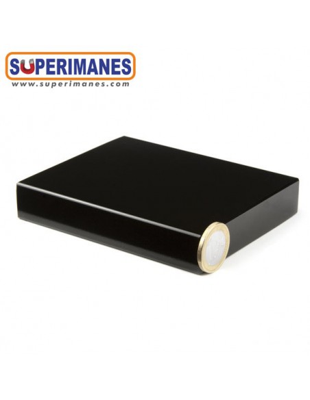 IMÁN NEODIMIO 111x90x20mm NEGRO