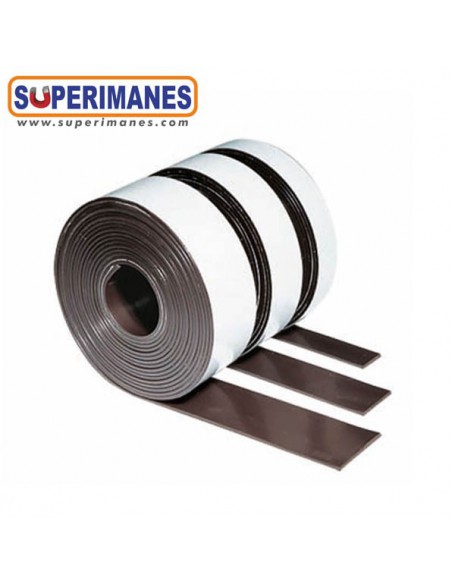 IMÁN CINTA BLANCA 40 MM, 1MM GROSOR