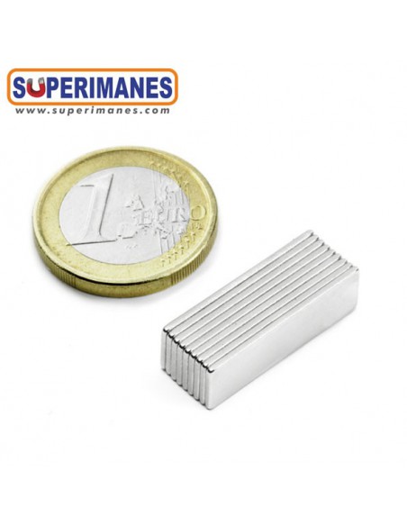 IMÁN NEODIMIO 25x8x1mm
