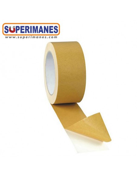 CINTA ADHESIVA 2 CARAS FILM PLÁSTICO 25M DE 50MM