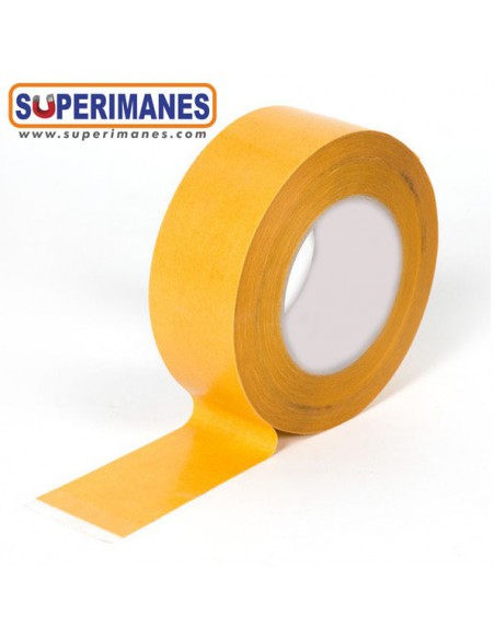 CINTA ADHESIVA 2 CARAS FILM PLÁSTICO 25M DE 50MM