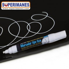 ROTULADOR DE TIZA BLANCO