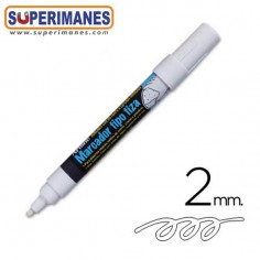 ROTULADOR DE TIZA BLANCO 2