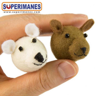 IMANES OSITO PELUCHE SET 2uds.