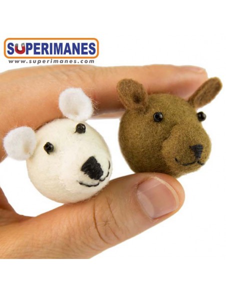 IMANES OSITO PELUCHE SET 2uds.