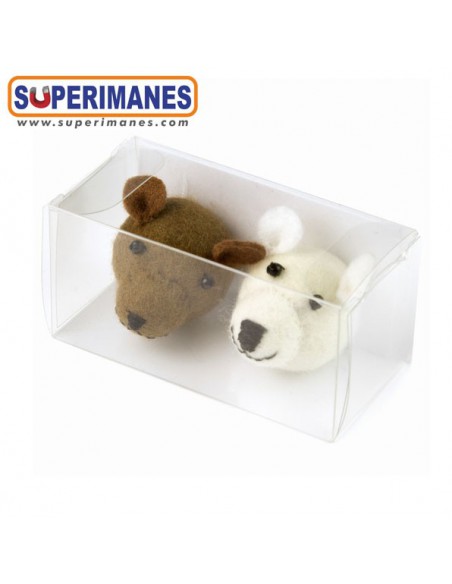 IMANES OSITO PELUCHE SET 2uds.