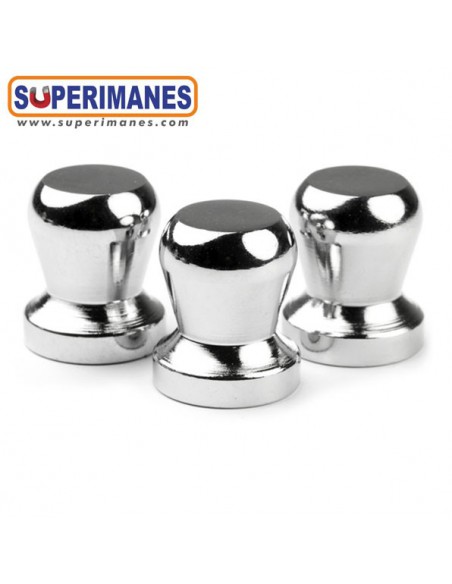 IMÁN MANGO GRANDE PLATEADO