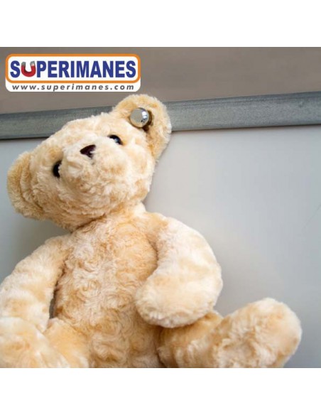 IMÁN MANGO GRANDE PLATEADO