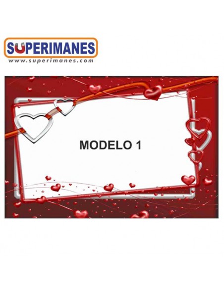 IMANES ESPECIAL ENAMORADOS 10x15cm