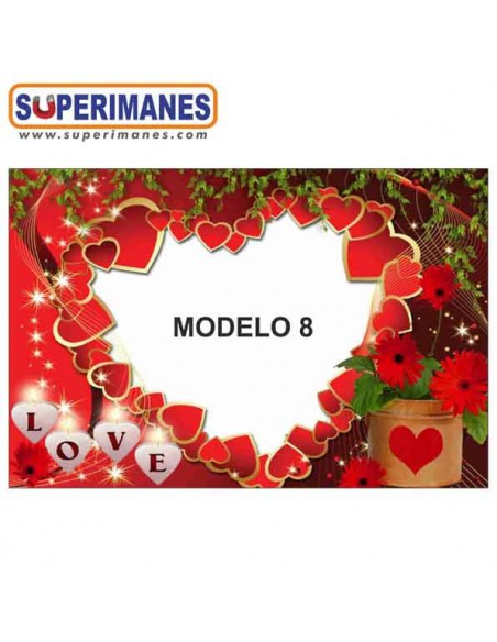 IMANES ESPECIAL ENAMORADOS 10x15cm