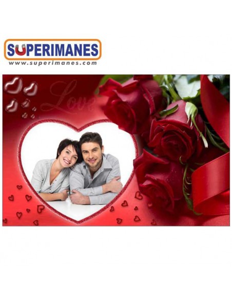 IMANES ESPECIAL ENAMORADOS 10x15cm