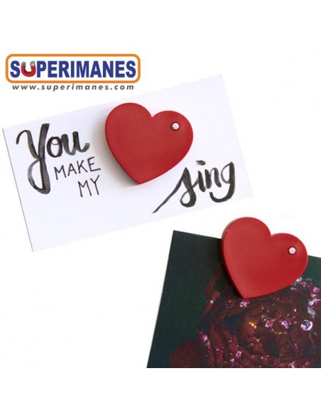 IMÁN CORAZÓN CON CIRCONITA