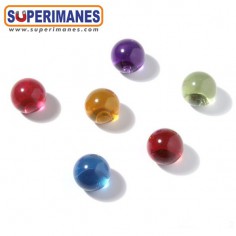 IMANES CANICAS COLORES SET 6uds. 2