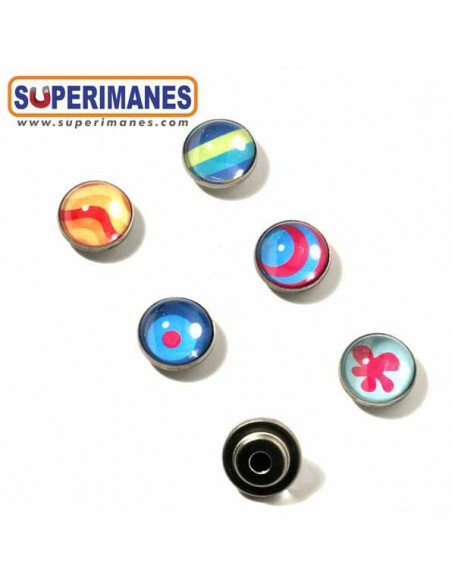 IMANES DECORATIVOS VIDRIO SET 6uds.