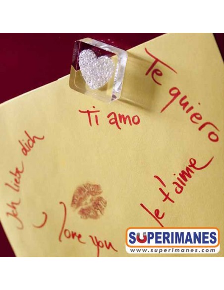 IMÁN DECORATIVO CORAZÓN SWAROVSKI 