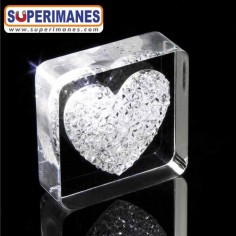 IMÁN DECORATIVO CORAZÓN SWAROVSKI 