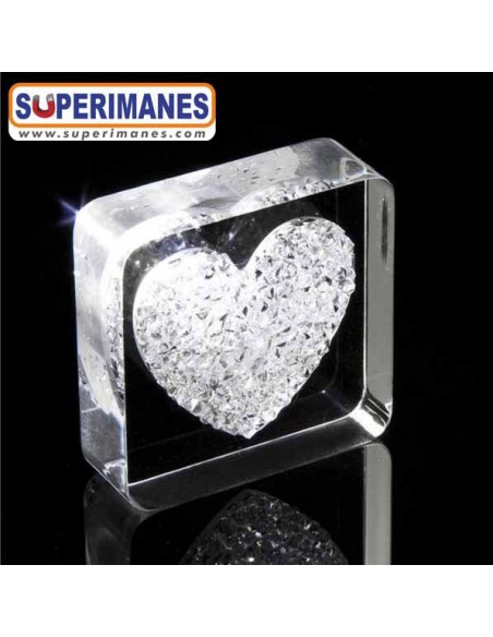 IMÁN DECORATIVO CORAZÓN SWAROVSKI 