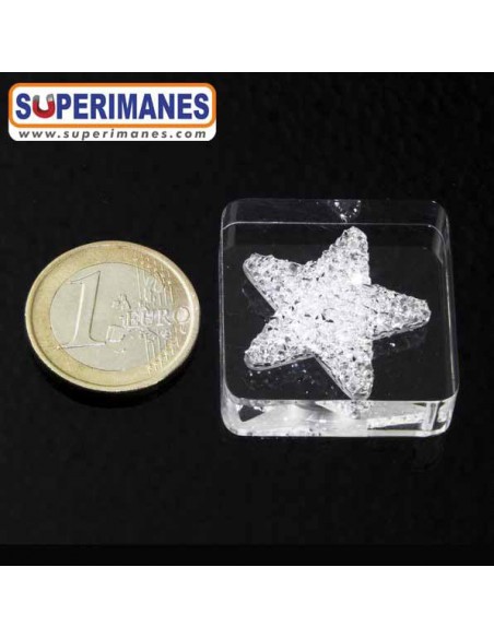 IMÁN DECORATIVO ESTRELLA SWAROVSKI
