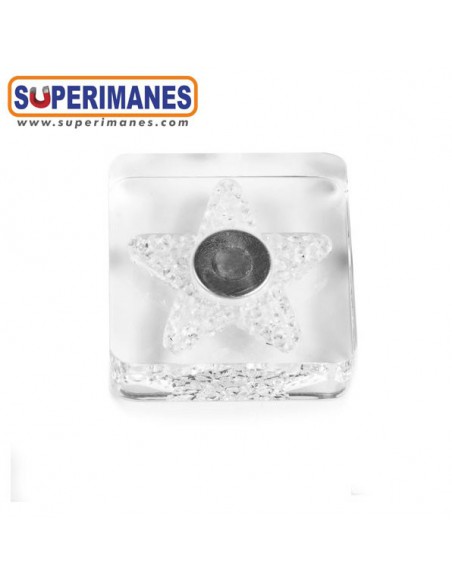IMÁN DECORATIVO ESTRELLA SWAROVSKI