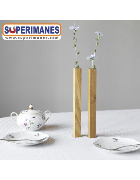 FLORERO MAGNÉTICO ROBLE