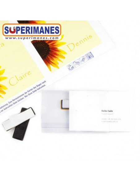 TARJETA IDENTIFICATIVA CON SOPORTE