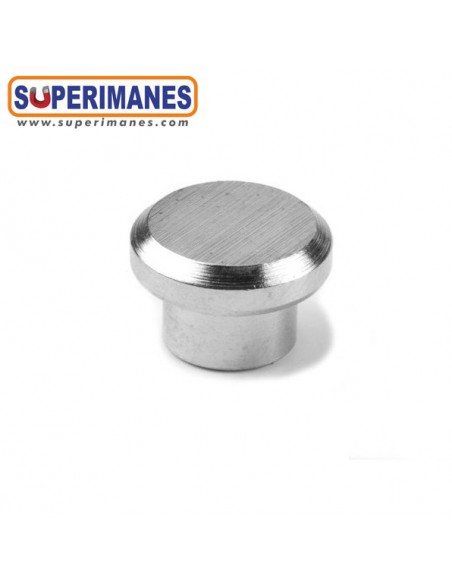 IMAN ACERO CON BORDE Ø 12