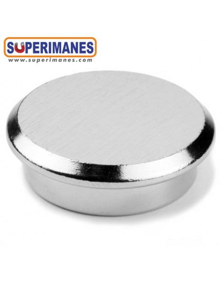 IMAN ACERO CON BORDE Ø 30