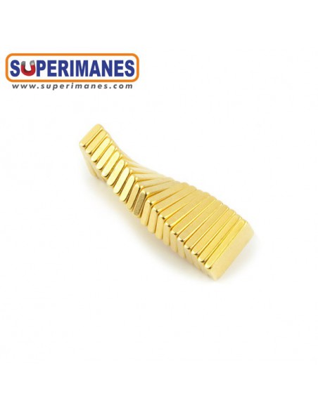 IMÁN NEODIMIO 10x5x1.5mm DORADO