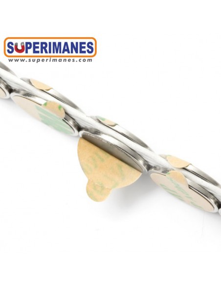 IMÁN NEODIMIO 6x0.75mm ADHESIVO