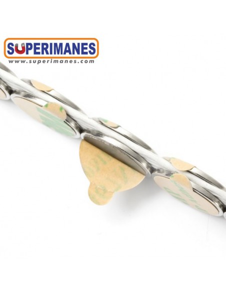 IMÁN NEODIMIO 13x1mm ADHESIVO