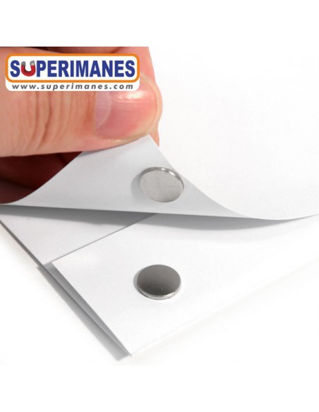 IMÁN NEODIMIO 13x1mm ADHESIVO