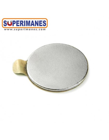 IMÁN NEODIMIO 18x1mm ADHESIVO