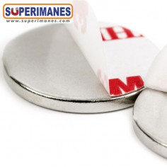 IMÁN NEODIMIO 15x2mm ADHESIVO 2