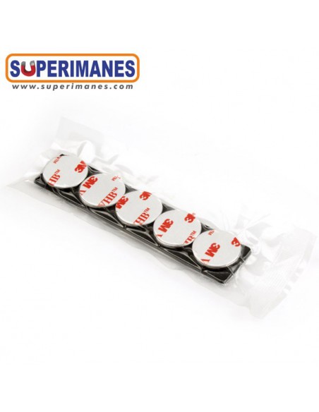 IMÁN NEODIMIO 15x2mm ADHESIVO