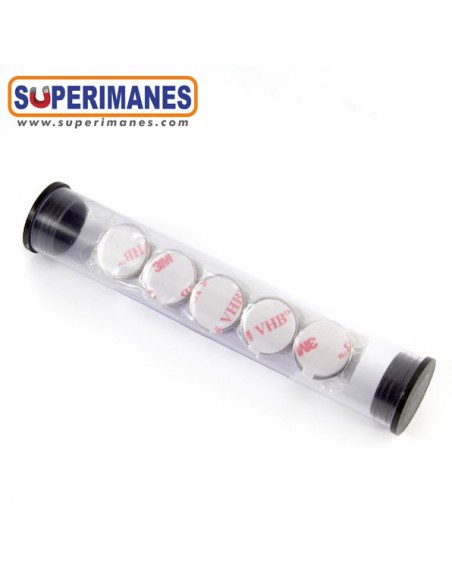 IMÁN NEODIMIO 15x2mm ADHESIVO