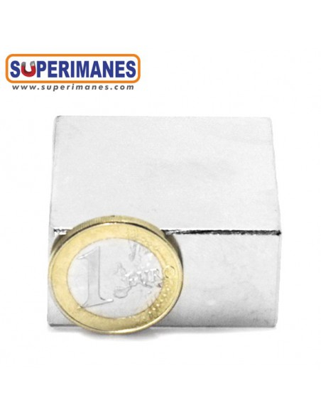 IMÁN NEODIMIO 40x40x20mm