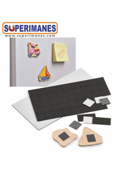 *BAJA* CUADRADO MAGNÉTICO ADHESIVO