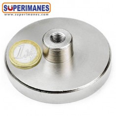 Base magnética de neodimio 75mm casquillo rosca - Comparativa 2