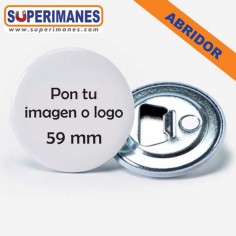 CHAPA ABRIDOR CON IMÁN PERSONALIZADO 2
