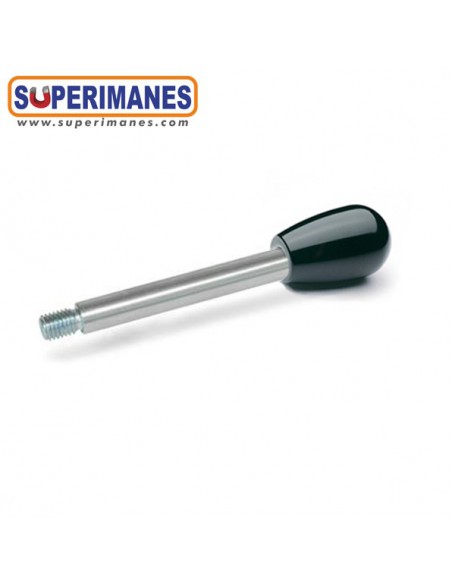 PALANCA 100 MM CON EMPUÑADURA OVALADA