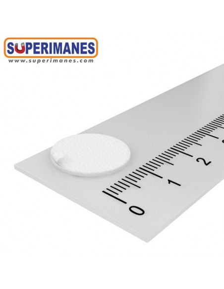 Adhesivo 2 caras Ø 15 mm foam - regla