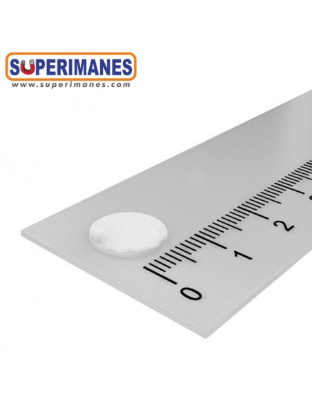 Adhesivo 2 caras Ø 10 mm foam - regla