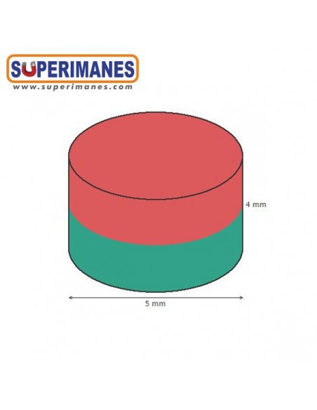IMÁN NEODIMIO 5x4mm