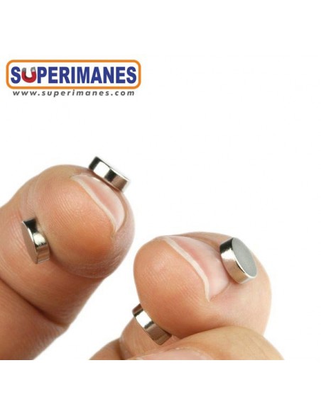 IMÁN NEODIMIO 6x2mm