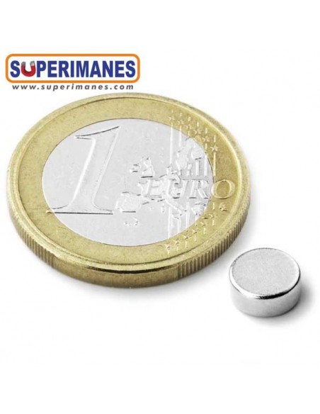 IMÁN NEODIMIO 6x2mm
